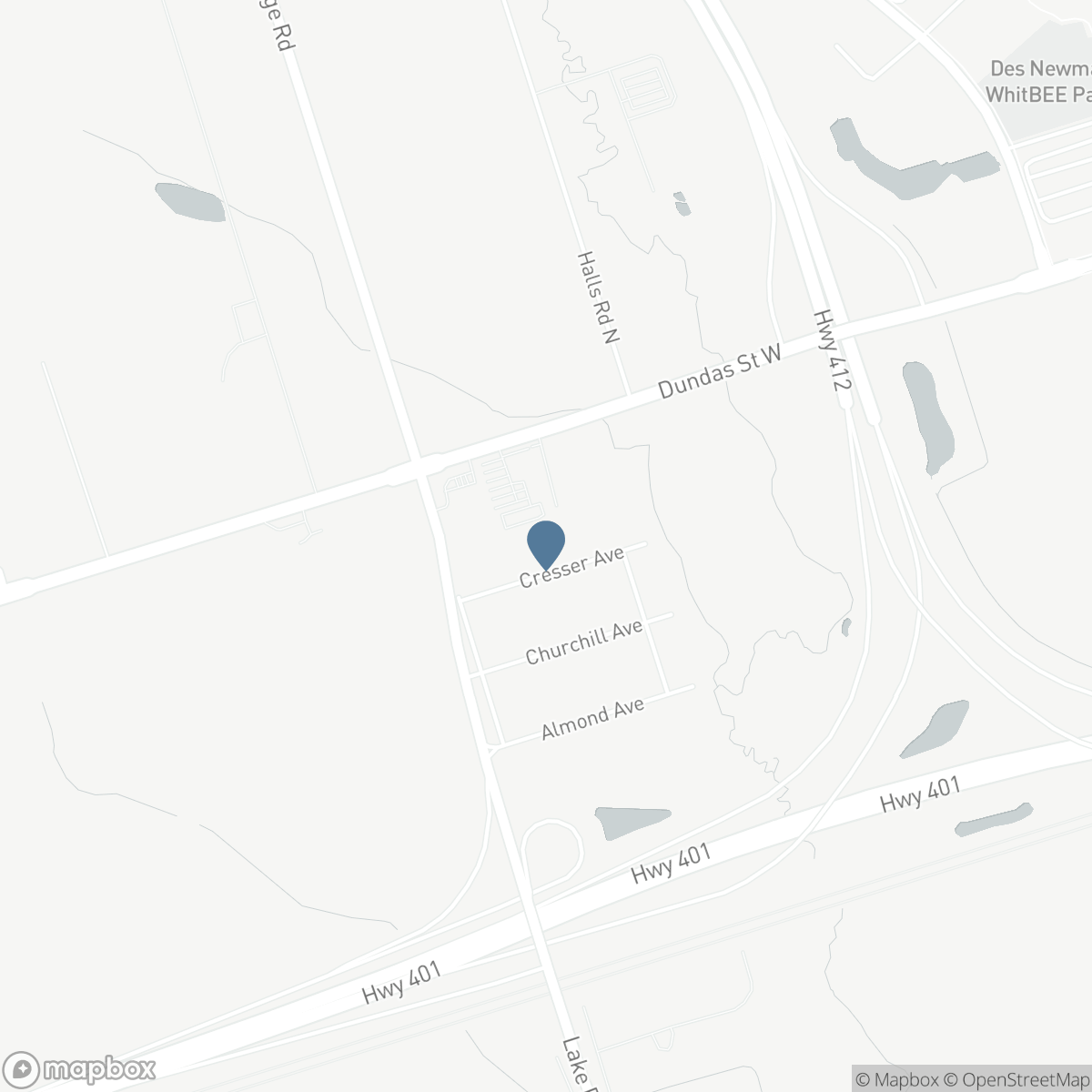 24 CRESSER AVENUE, Whitby, Ontario L1P 1J8